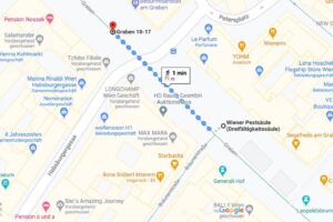 https://www.google.at/maps/dir/Wiener+Pests%C3%A4ule+(Dreif%C3%A4ltigkeitss%C3%A4ule),+Graben,+Wien/48.2091356,16.3690578/@48.2088791,16.3698495,19z/data=!4m9!4m8!1m5!1m1!1s0x476d0798e9d2ed2b:0x19ca8b2e98ba5488!2m2!1d16.3697947!2d48.2087183!1m0!3e2